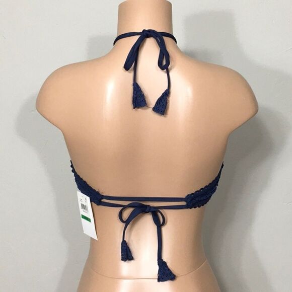 BECCA high neck crochet bikini top. - Picture 6 of 10